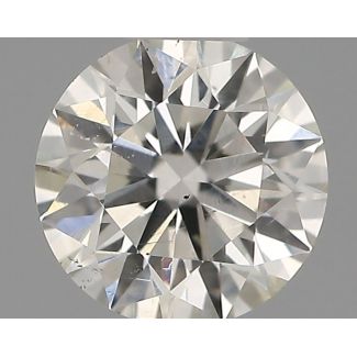 0.31 Carat Round G SI1 EX VG IGI Natural Diamond