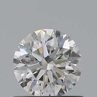 0.6 Carat Round G VVS1 EX GIA Natural Diamond