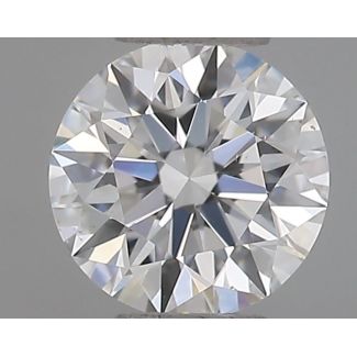 0.40 Carat Round E VS2 EX GIA Natural Diamond