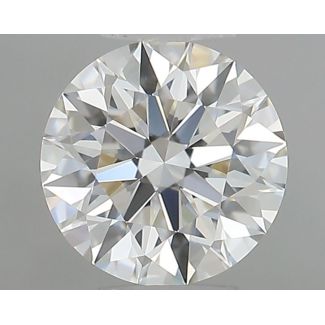 0.4 Carat Round G VVS1 EX IGI Natural Diamond