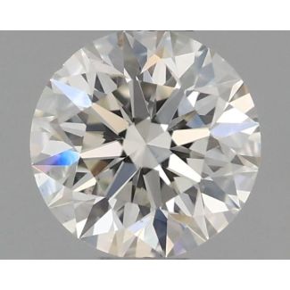 0.5 Carat Round I VS2 EX GIA Natural Diamond