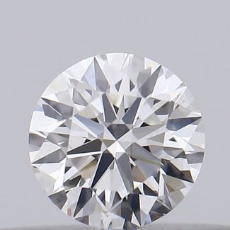 0.21 Carat Round G VS2 EX GIA Natural Diamond