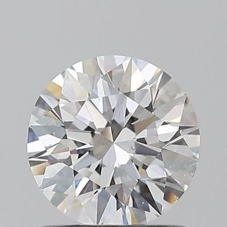 0.9 Carat Round D SI1 EX VG GIA Natural Diamond