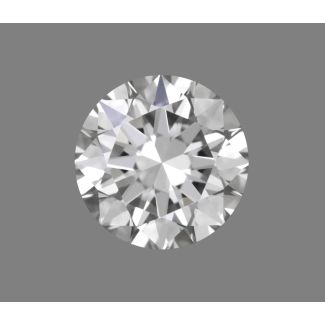 0.36 Carat Round F IF EX GIA Natural Diamond