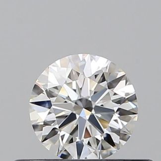 0.37 Carat Round G IF EX GIA Natural Diamond