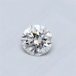 0.31 Carat Round F VVS1 EX GIA Natural Diamond