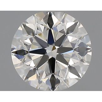 0.80 Carat Round I VS1 EX GIA Natural Diamond