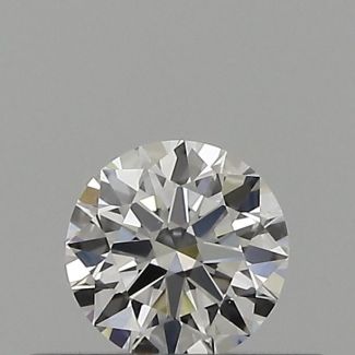 0.23 Carat Round D VS1 EX GIA Natural Diamond