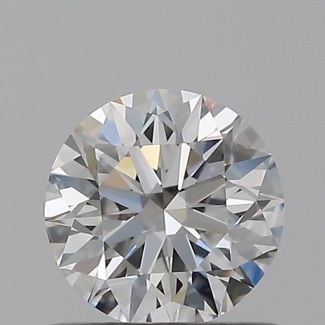 0.6 Carat Round D VVS1 EX GIA Natural Diamond