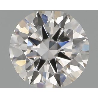 0.30 Carat Round H SI1 EX VG GIA Natural Diamond