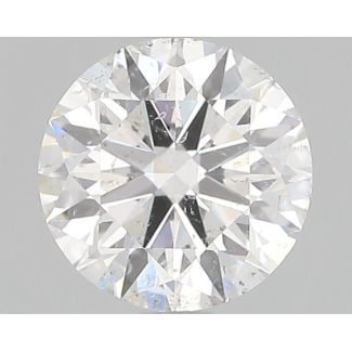 0.9 Carat Round G SI2 EX GIA Natural Diamond