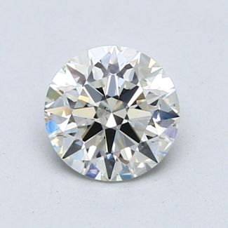 1.02 Carat Round G SI1 EX GIA Natural Diamond