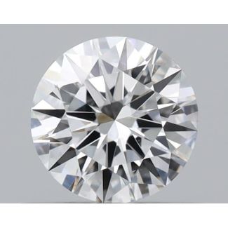 0.5 Carat Round F VS2 EX GIA Natural Diamond