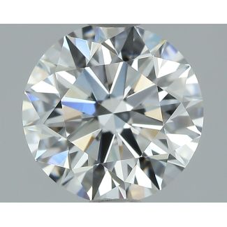 1.5 Carat Round F VVS2 EX GIA Natural Diamond