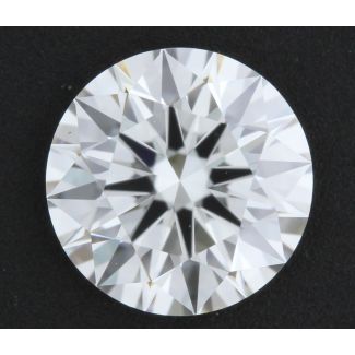 0.58 Carat Round I VS1 EX GIA Natural Diamond