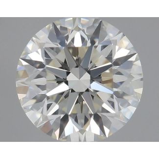 0.7 Carat Round I VVS1 EX GIA Natural Diamond