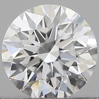 0.22 Carat Round D VS1 EX GIA Natural Diamond