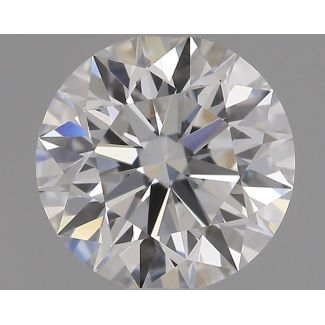 0.63 Carat Round D VS1 EX GIA Natural Diamond