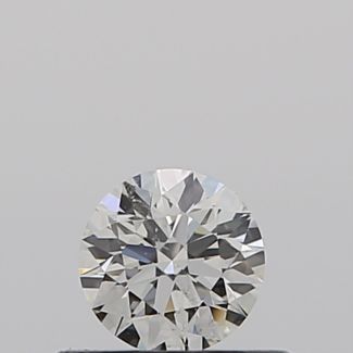 0.30 Carat Round I SI2 EX GIA Natural Diamond