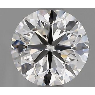 1.00 Carat Round F VS2 VG EX GIA Natural Diamond