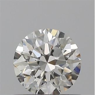 0.50 Carat Round H IF EX IGI Natural Diamond