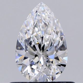 0.50 Carat Pear D VVS1 - VG GIA Natural Diamond