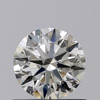 0.57 Carat Round J VVS1 VG GIA Natural Diamond