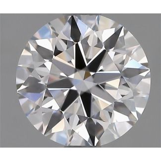 1.56 Carat Round D VVS1 EX GIA Natural Diamond