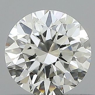 0.4 Carat Round H VVS2 GD VG GIA Natural Diamond