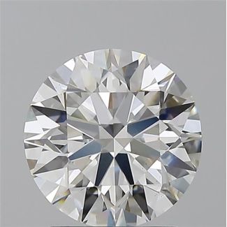 2.00 Carat Round H VS1 EX GIA Natural Diamond