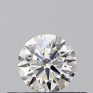 0.3 Carat Round H VVS1 EX GIA Natural Diamond