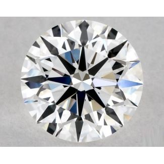 0.7 Carat Round F VVS2 EX GIA Natural Diamond