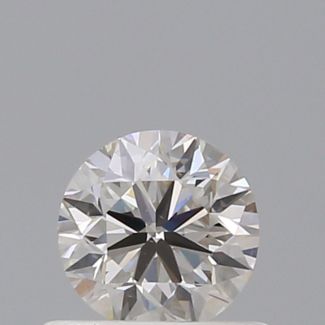 0.50 Carat Round I VS1 VG EX G GIA Natural Diamond