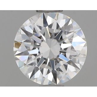 0.64 Carat Round E IF EX GIA Natural Diamond