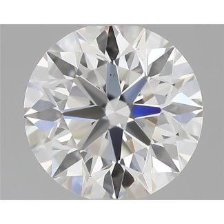 0.42 Carat Round G VS1 EX GIA Natural Diamond