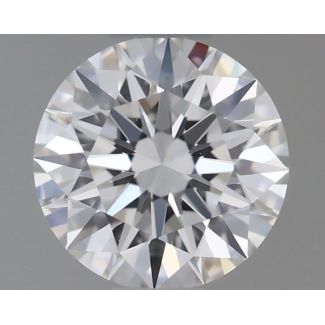 0.52 Carat Round F VS1 EX GIA Natural Diamond