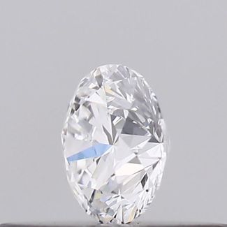 0.21 Carat Round D SI1 EX GIA Natural Diamond