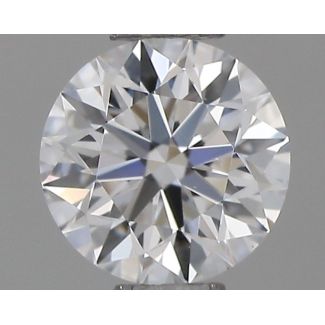 0.40 Carat Round D VS1 EX VG GIA Natural Diamond