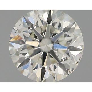 0.5 Carat Round G SI1 EX VG IGI Natural Diamond