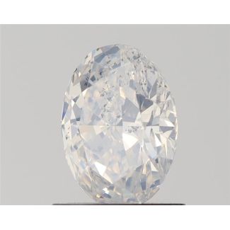 1.03 Carat Oval Faint White I1 - EX NONE Natural Diamond