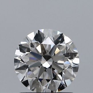 1.01 Carat Round F SI1 EX GIA Natural Diamond