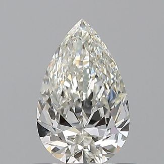 0.5 Carat Pear G VVS1 - EX IGI Natural Diamond