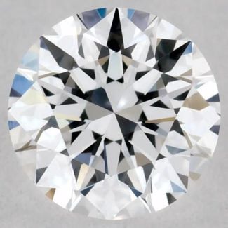 0.32 Carat Round D VVS2 EX GIA Natural Diamond