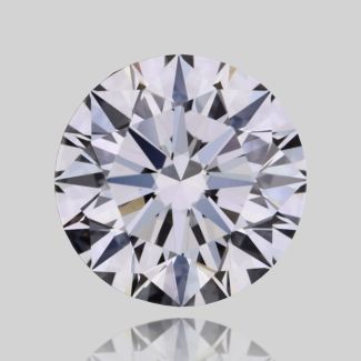 0.4 Carat Round H IF EX GIA Natural Diamond