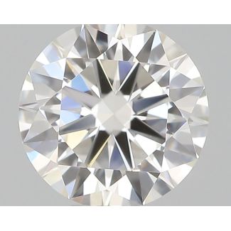 0.41 Carat Round H VS1 EX IGI Natural Diamond