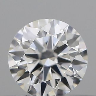 0.3 Carat Round D VVS1 EX GIA Natural Diamond