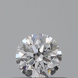 0.34 Carat Round D SI1 EX GIA Natural Diamond