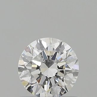 0.6 Carat Round E SI1 EX GIA Natural Diamond