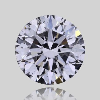 0.75 Carat Round E SI2 EX GIA Natural Diamond