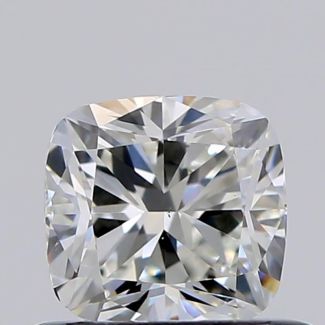 0.51 Carat Cushion Modified H VS2 - EX VG GIA Natural Diamond